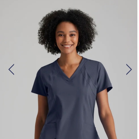 Barco Uniforms Other - Barco One Racer Scrub Top. Size M. Color Steel. 4 Pocket. V-Neck Top